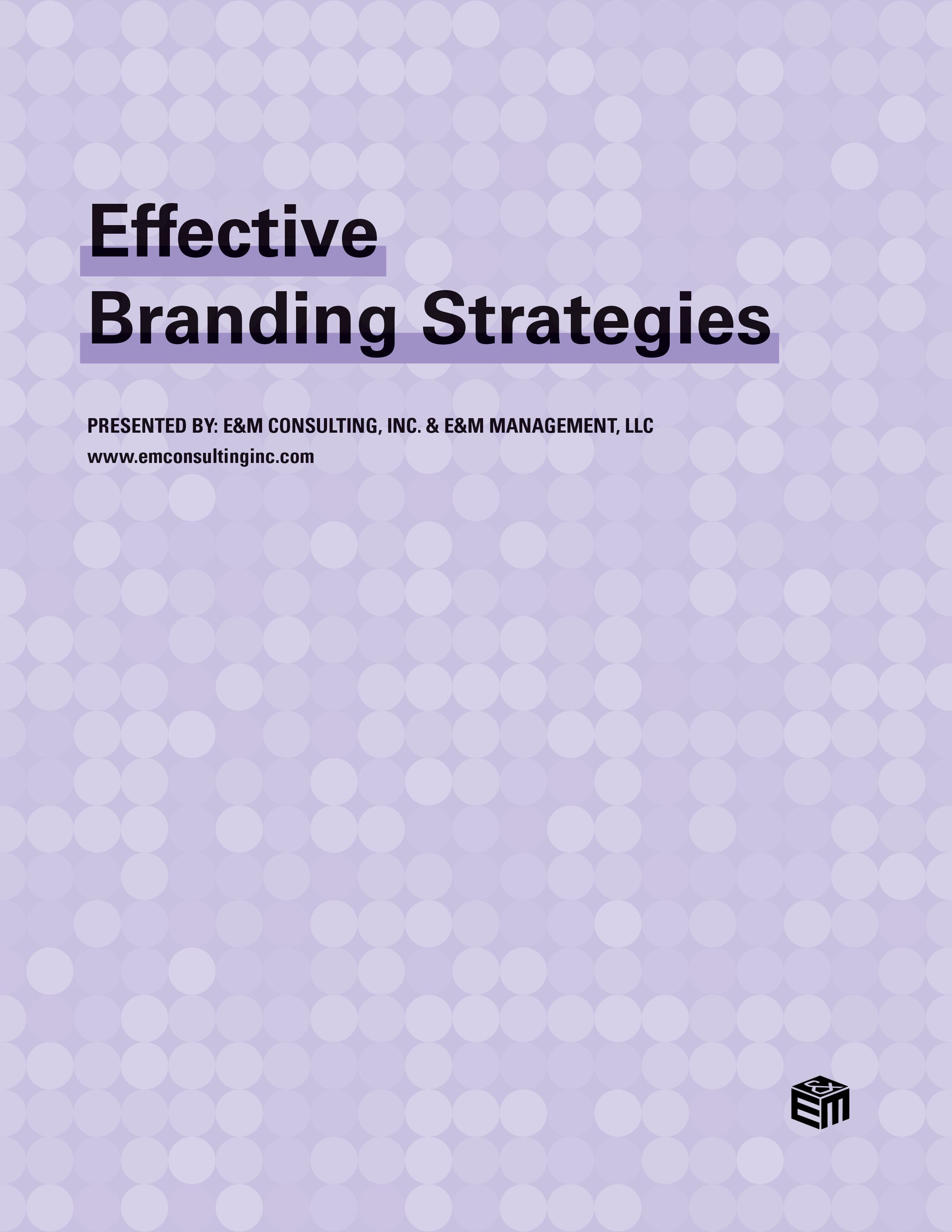 Circle pattern for Effective Branding Strategies